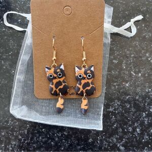 2/$20 ⭐️ 3/$25 | Handmade Cute Cat Earrings